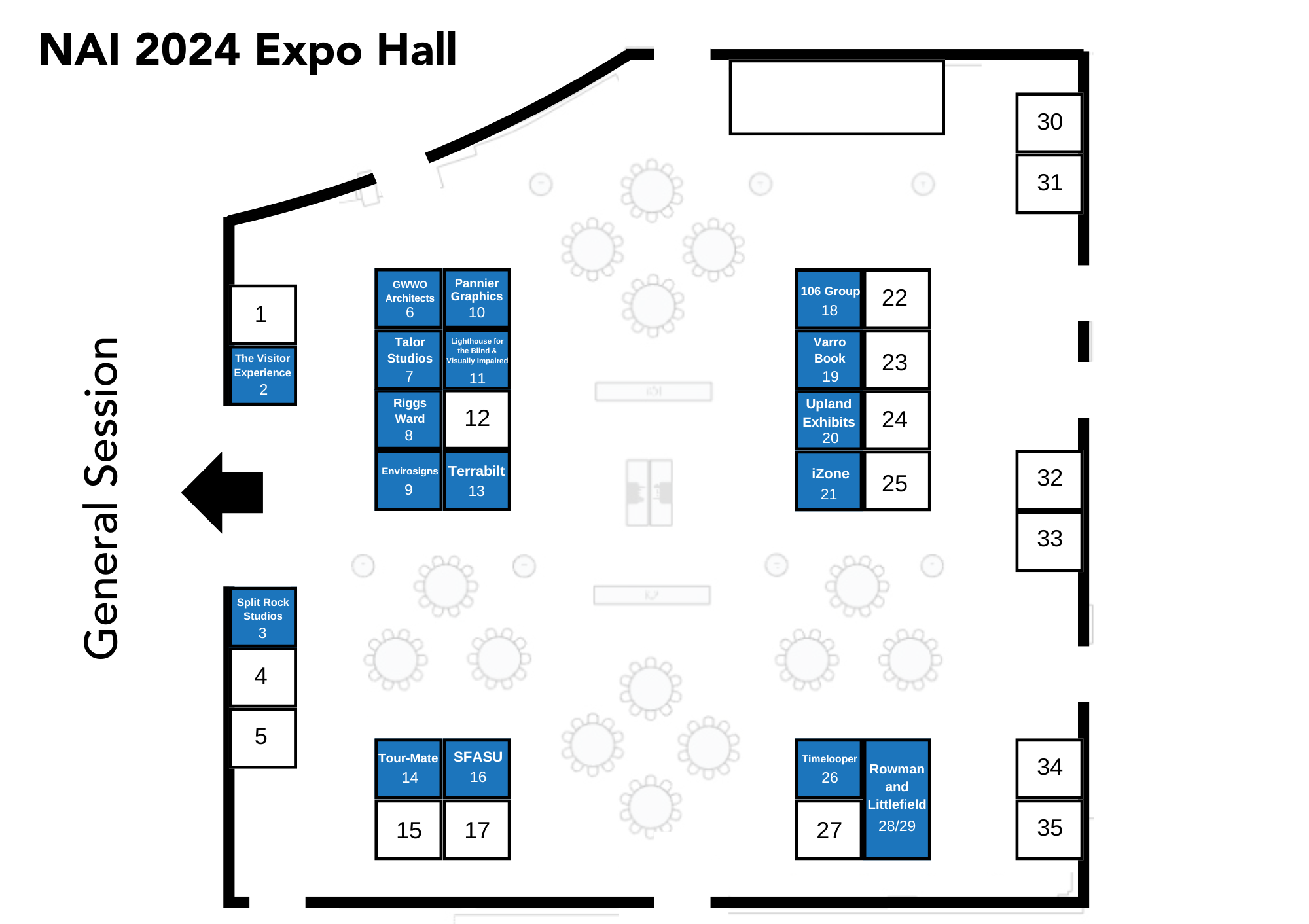 Expo Hall Map